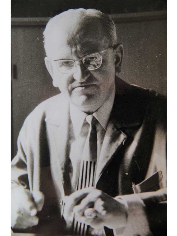 Bild: Wilhelm Lux (29.11.1906-22.4.1987), Vorsitzender von 1952-1982